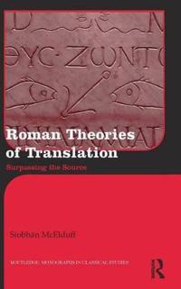 Kirjan kansi "Roman Theories of Translation"