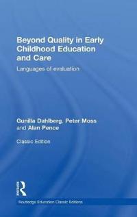 Kirjan kansi "Beyond Quality in Early Childhood Education and Care"