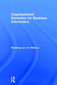 Bokomslag for "Organisational Semiotics for Business Informatics"