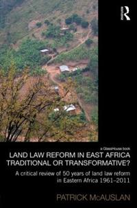 Bokomslag för "Land Law Reform in Eastern Africa"