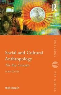 Kirjan kansi "Social and Cultural Anthropology: The Key Concepts"