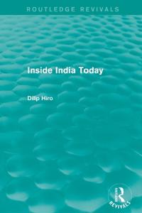 Bokomslag för "Inside India Today (Routledge Revivals)"