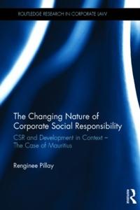 Bokomslag for "The Changing Nature of Corporate Social Responsibility"