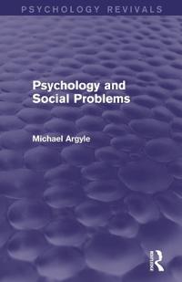 Psychology and Social Problems (Psychology Revivals)
