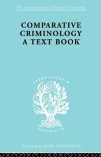 Bokomslag för "Comparative Criminology"