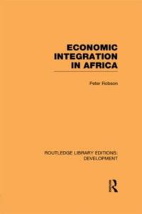 Bokomslag for "Economic Integration in Africa"