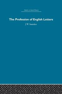 Bokomslag for "The Profession of English Letters"