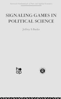 Kirjan kansi "Signalling Games in Political Science"