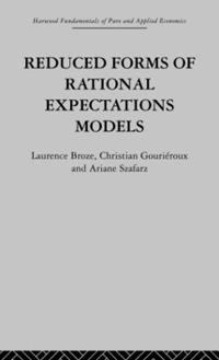 Kirjan kansi "Reduced Forms of Rational Expectations Models"