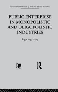 Kirjan kansi "Public Enterprise in Monopolistic and Oligopolistic Enterprises"