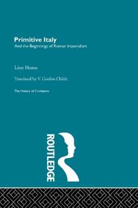 Kirjan kansi "Primitive Italy"
