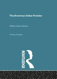 Kirjan kansi "The American Indian Frontier"