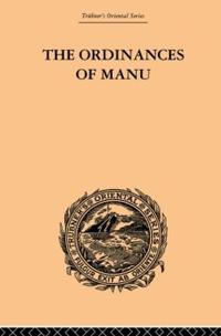 Bokomslag för "The Ordinances of Manu"