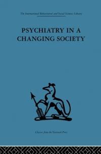 Kirjan kansi "Psychiatry in a Changing Society"