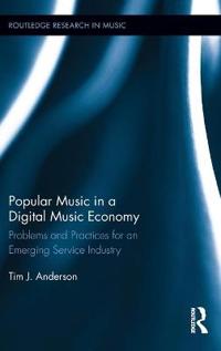 Kirjan kansi "Popular Music in a Digital Music Economy"