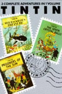 Kirjan kansi "Adventures of Tintin"