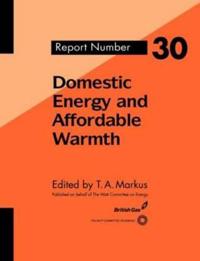 Kirjan kansi "Domestic Energy and Affordable Warmth"