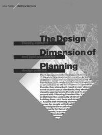 The Design Dimension of Planning