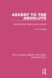 Routledge Library Editions: Metaphysics