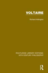 Routledge Library Editions: 18th Century Philosophy