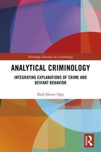 Routledge Advances in Criminology