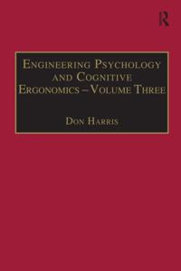 Engineering Psychology and Cognitive Ergonomics Series