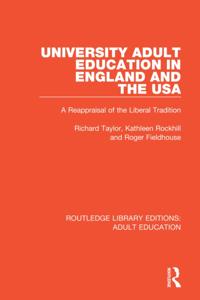 Routledge Library Editions: Adult Education