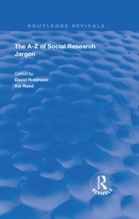 A-Z of Social Research Jargon