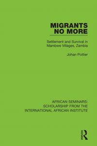 African Seminars: Scholarship from the International African Institute