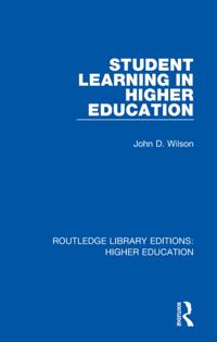 Routledge Library Editions: Higher Education