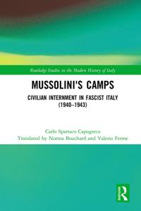 Routledge Studies in the Modern History of Italy