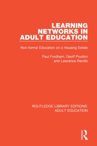 Routledge Library Editions: Adult Education