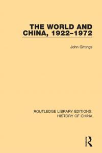 Routledge Library Editions: History of China