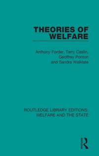 Routledge Library Editions: Welfare and the State
