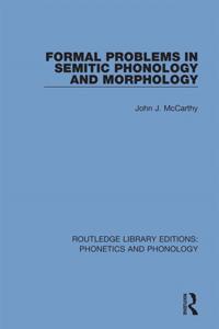 Routledge Library Editions: Phonetics and Phonology