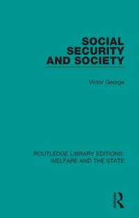 Routledge Library Editions: Welfare and the State
