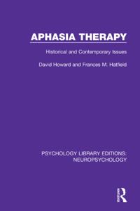 Psychology Library Editions: Neuropsychology