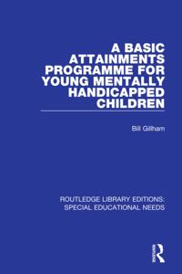 Routledge Library Editions: Special Educational Needs