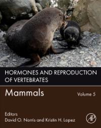 Kirjan kansi "Hormones and Reproduction of Vertebrates, Volume 5"