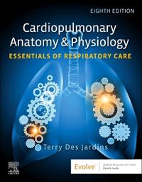 Kirjan kansi "Cardiopulmonary Anatomy & Physiology"