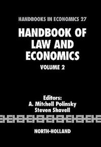 Bokomslag för "Handbook of Law and Economics"