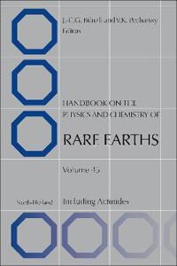 Bokomslag för "Handbook on the Physics and Chemistry of Rare Earths"