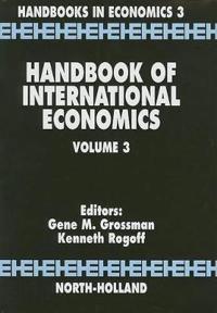Bokomslag for "Handbook of International Economics"