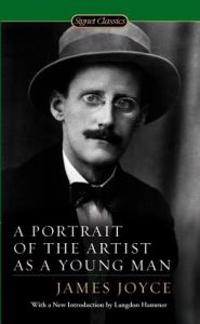 Kirjan kansi "A Portrait of the Artist As a Young Man"