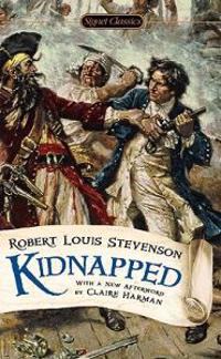 Kirjan kansi "Kidnapped"