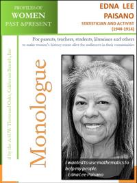 Profiles of Women Past & Present - Edna Lee Paisano, Statistician, Activist (1948 -)