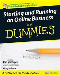 Bokomslag för "Starting and running an online business for dummies"