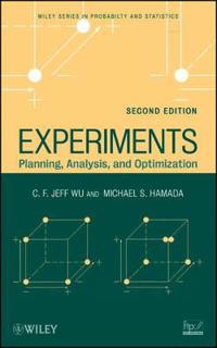 Kirjan kansi "Experiments"