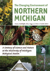 Kirjan kansi "The Changing Environment of Northern Michigan"