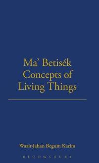 Kirjan kansi "Ma' Betisek Concepts of Living Things"